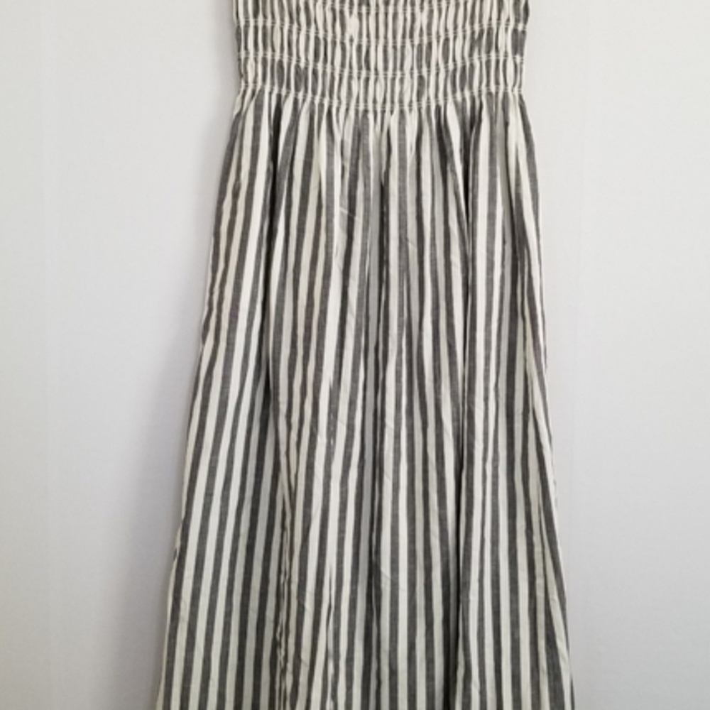 Universal Thread Black and White Strapless Dress - Picture 2 of 8
